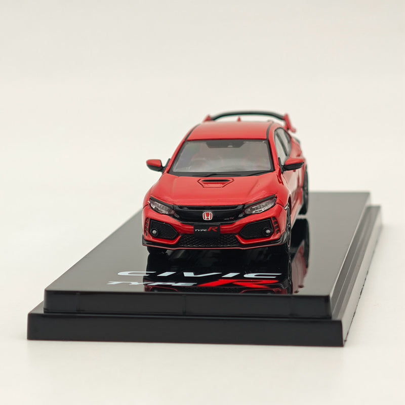 1/64 Hobby Japan Honda CIVIC TYPE R (FK8) 2017 with Engine Display Model Diecast