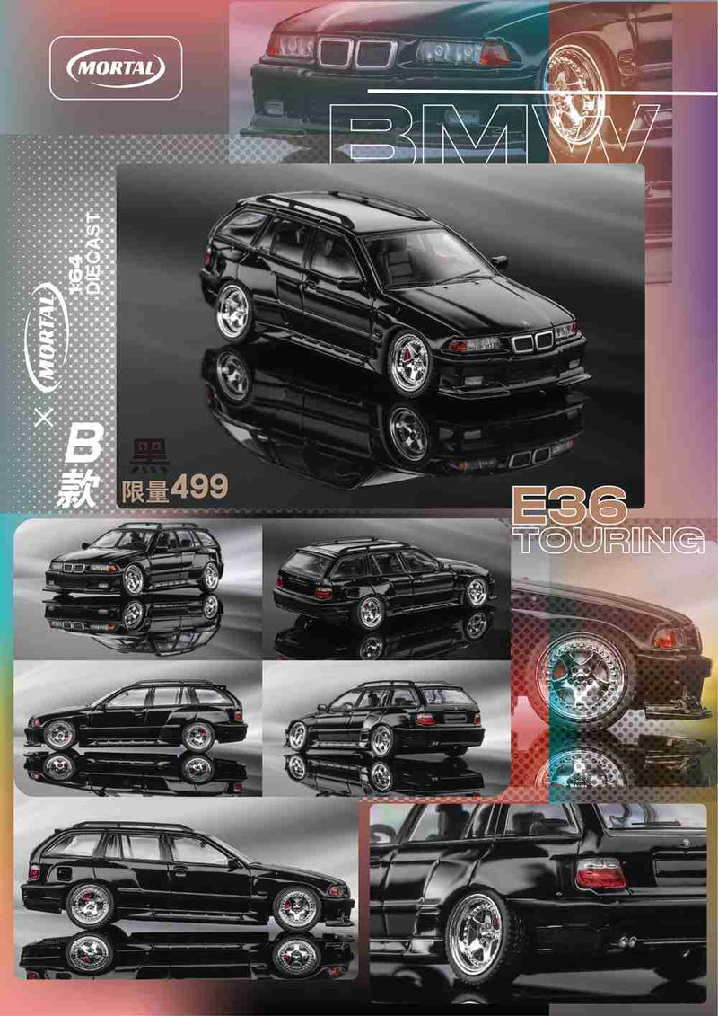 Mortal 1:64 BMW E36 Touring Station Wagon Diecast Toys Car Models Hobby Collection Gifts Limited Edition