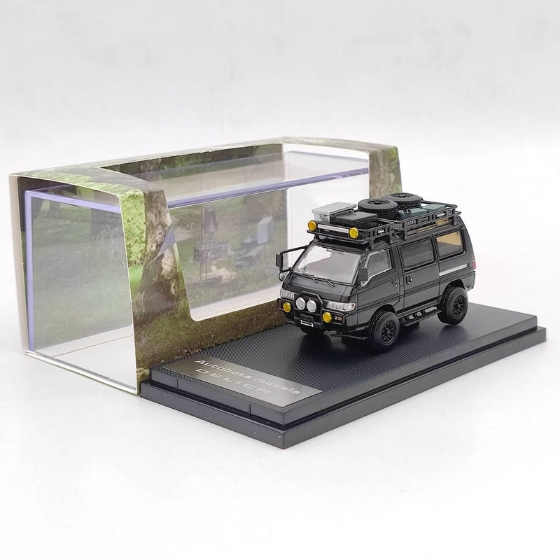 Autobots Models 1:64 Mitsubishi Delica 4X4 Star Wagon Van Diecast Toys Car Miniature Vehicle Hobby Collectible Gifts