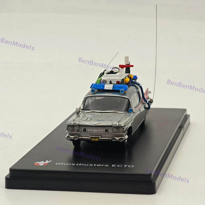 1:64 YS Ghostbusters Ecto-1 Varnish Diecast Model Minicar Limited