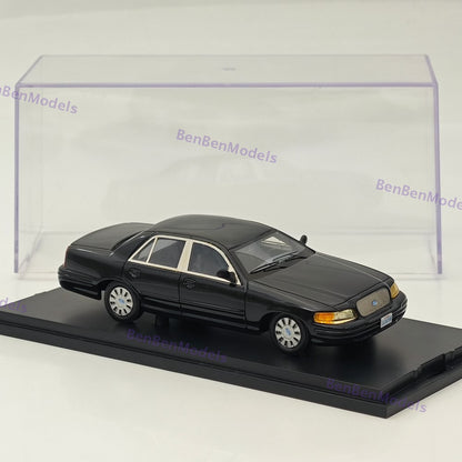 1/43 Supe io Ford Crown Victo I Black Resin Model Car Limited Edition Used