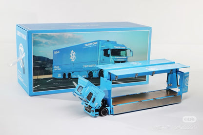 1/64 GCD x LB Fuso Transporter Bb Blue Models- 2025 Shanghai Toy Show