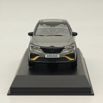 Modèle réduit de voiture moulée sous pression grise Norev Renault Arkana E-Tech, modèle réduit de 2022, 1/43