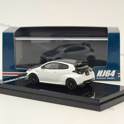 Hobby Japan 1:64 Toyota GRMN YARIS Circuit Package White HJ643024CPW Diecast