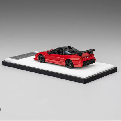 NSX NA1 NSX R Air Force Combat Gray MT 1:64 Turn Light Open Cover Alloy Car Model