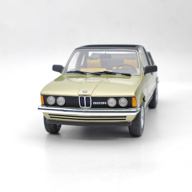 BOS 1/18 1979 BMW 323i Baur E21 Metallic Green BOS073 Resin Model Car Used