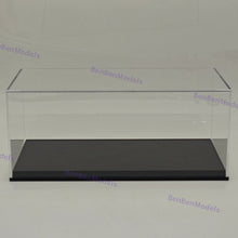 1:18 Model Car Acrylic Case Display box Transparent Dustproof Carbon Fiber Base