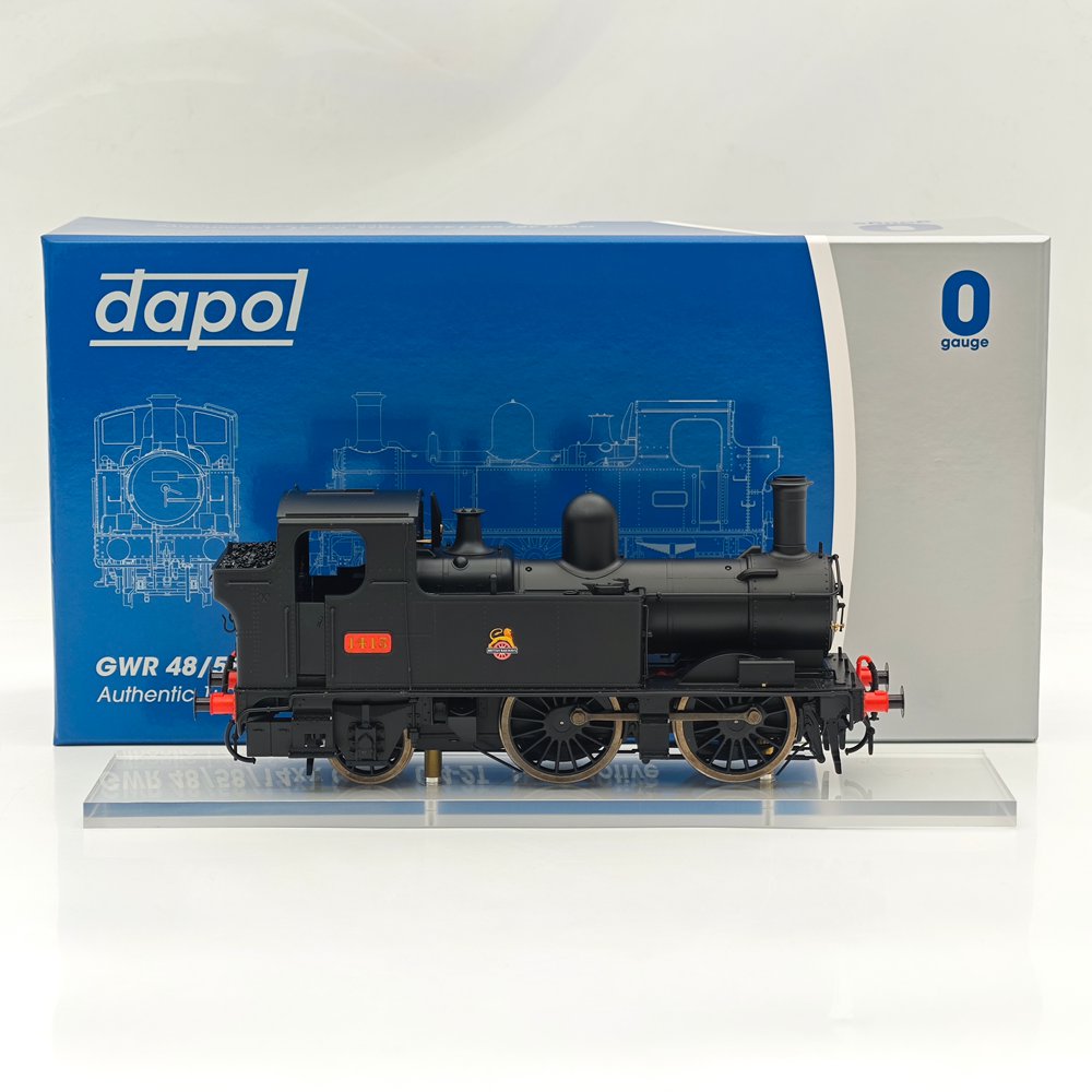 Dapol O Gauge 7S-006-025 14xx Class 1413 - DCC 0-4-2T BR Black with Early Emblem