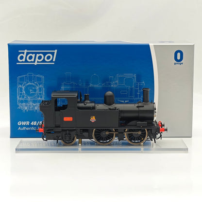 Dapol O Gauge 7S-006-025 14xx Class 1413 - DCC 0-4-2T BR Black with Early Emblem