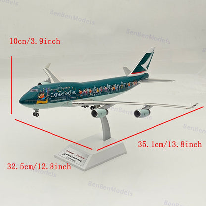 1:200 Cathay Pacific Boeing 747-400 / B-HOX / WB-747-4-064 / Aircraft Model