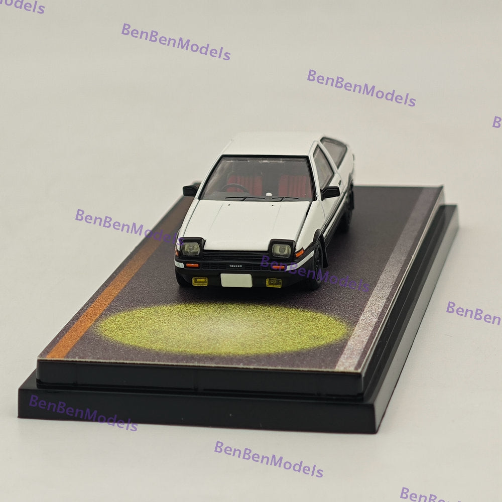 1/64 Toyota SPRINTER TRUENO (AE86) INITIAL D HJ641052DA Diecast Hobby Japan