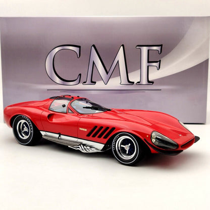 CMF 1/18 Ferrari Thomassima III 1969 Red CMF18145 Resin Models Limited Edition Collection In Stock - US
