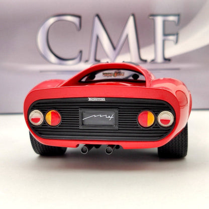 CMF 1/18 Ferrari Thomassima III 1969 Red CMF18145 Resin Models Limited Edition Collection In Stock - US