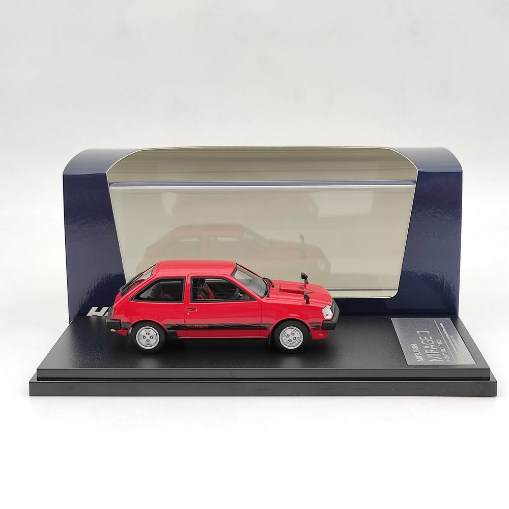 1/43 Hi-Story Mitsubishi Mirage II 1400 Turbo 1982 HS302 Resin Model Collection