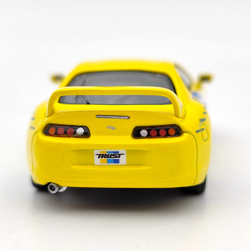 Tarmac Works 1:64 Hobby Toyota Supra Safety Car/GReddy Diecast Toys Models Collection Gifts
