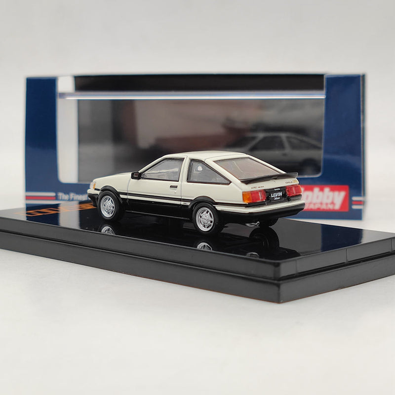 1/64 Hobby Japan TOYOTA COROLLA LEVIN AE86 3 Door GT APEX 1983 White HJ641037AWK Diecast Model Toys Car Limited Collection Gift