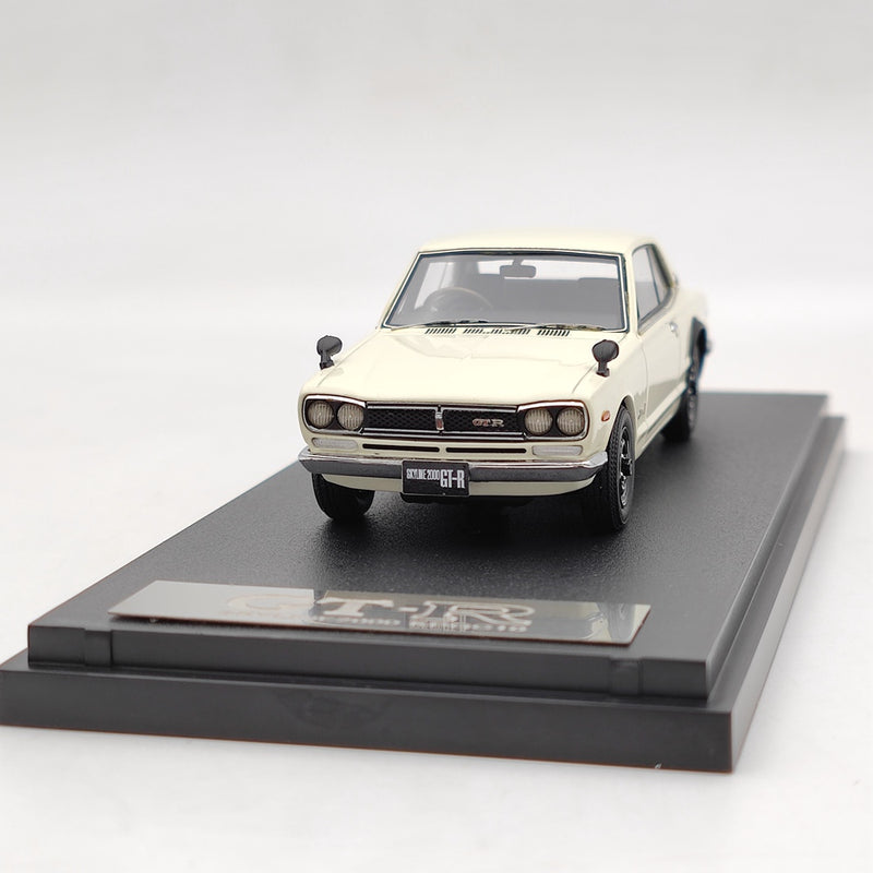Mark43 1:43 Nissan SKYLINE 2000 GT-R KPGC10 White PM4335W Resin Model Car Limited Collection Auto Toys Gift