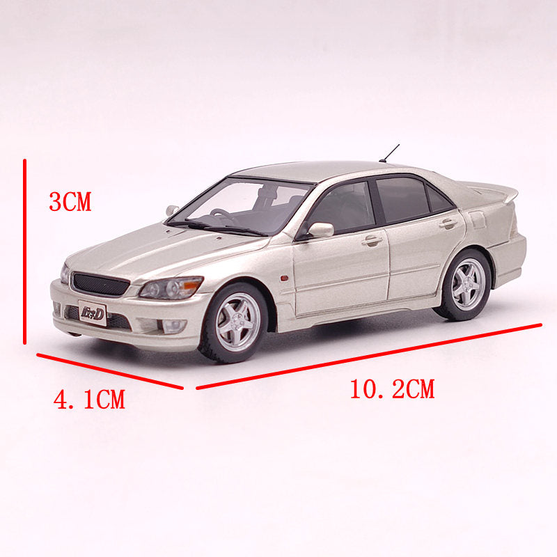 Hi-story Modeler's 1:43 Initial D Toyota Altezza Silver MD43237 Resin Models Car