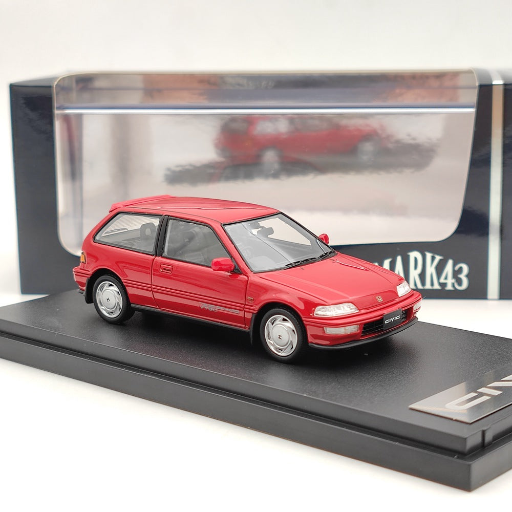 Mark43 1:43 Honda CIVIC EF9 SiR II Red PM4396R Model Car