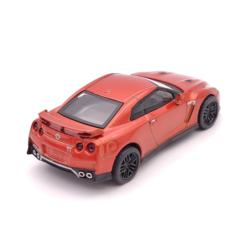 1:64 711 Nissan GT-R R35 2017 Diecast Models Toys Car Collection Gifts