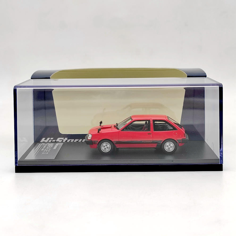 1/43 Hi-Story Mitsubishi Mirage II 1400 Turbo 1982 HS302 Resin Model Collection
