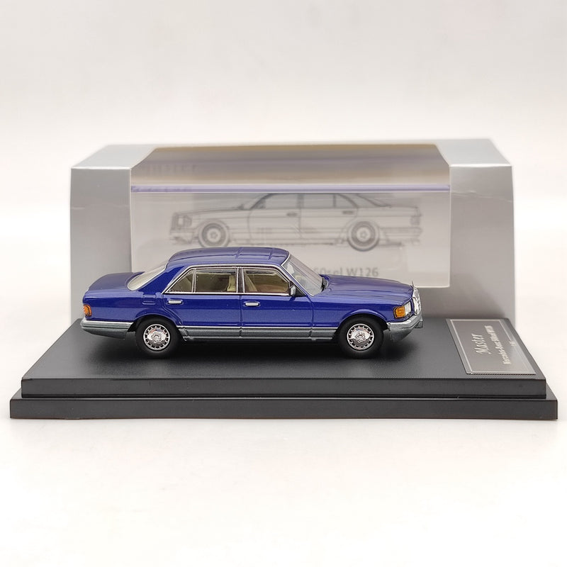 Master 1:64 Mercedes-Benz S560SEL W126 Diecast Toys Car Models Collection Gifts