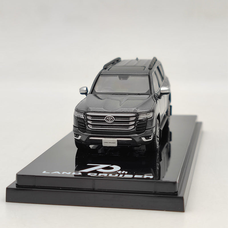 1/64 Hobby Japan Toyota LAND CRUISER (JA300W) ZX Gray HJ641050AGM Diecast Model Car Limited Collection Gift