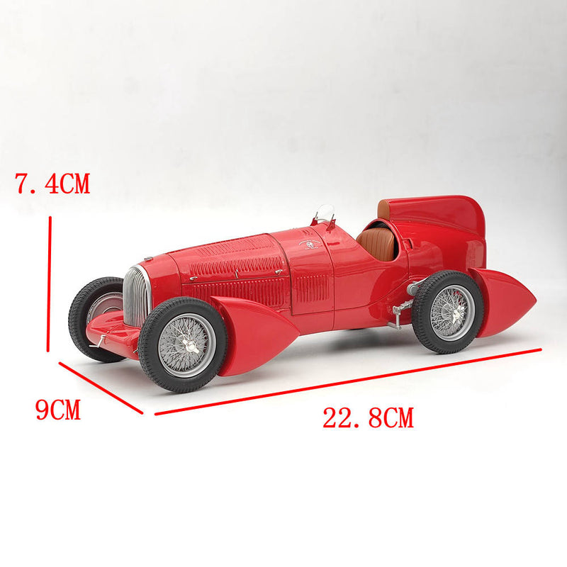 1/18 BOS Alfa Romeo Tipo B P3 Aerodynamic 1934 Red BOS066 Resin Toy Car Model Limited Gift
