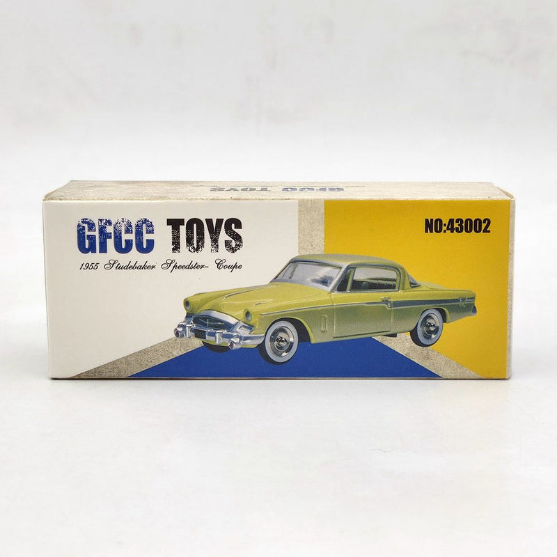 GFCC 1:43 1955 Studebaker Speedster-Coupe Yellow