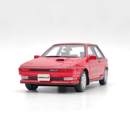 Modèle réduit de voiture en résine Hi-Story Toyota Corolla II Retra GP Turbo Sports Packaga 1986 HS336 1/43