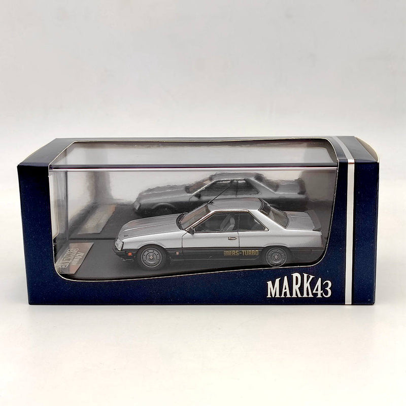 Mark43 1/43 Nissan SKYLINE Hardtop 2000 RS-Turbo KDR30 Grey PM4380DSK Model Car Limited Collection