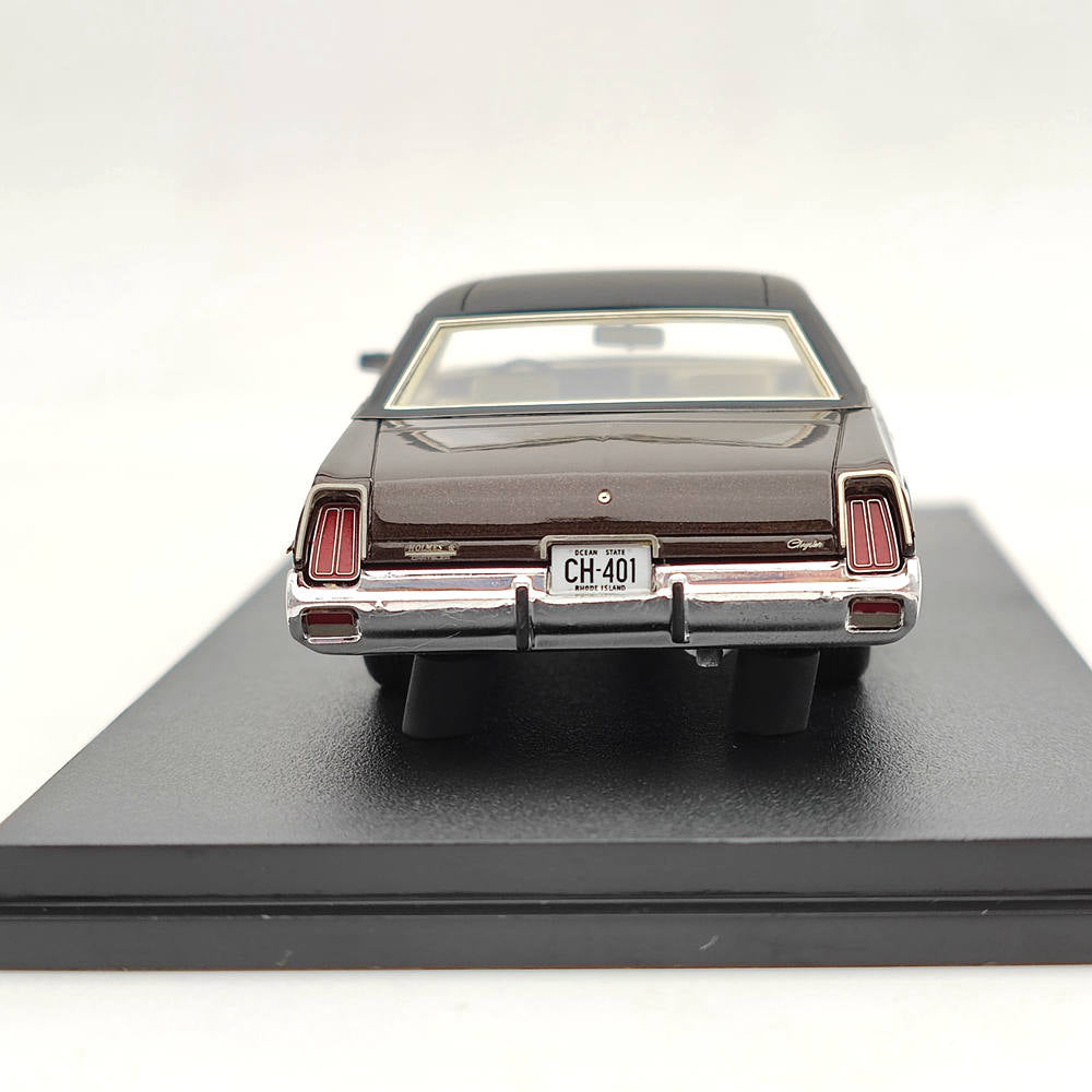 GLM Models 1/43 Chrysler Newport 1974 #106401 Brown Resin