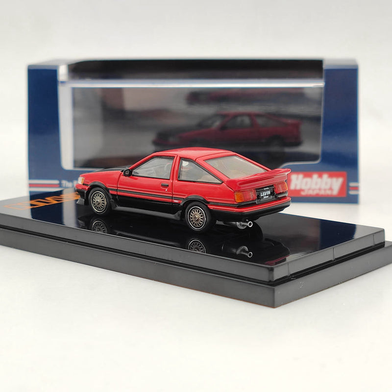 1/64 Hobby Japan TOYOTA COROLLA LEVIN AE86 3 Door CUSTOM Red HJ641037CRK Diecast Model Toys Car Limited Collection Gift