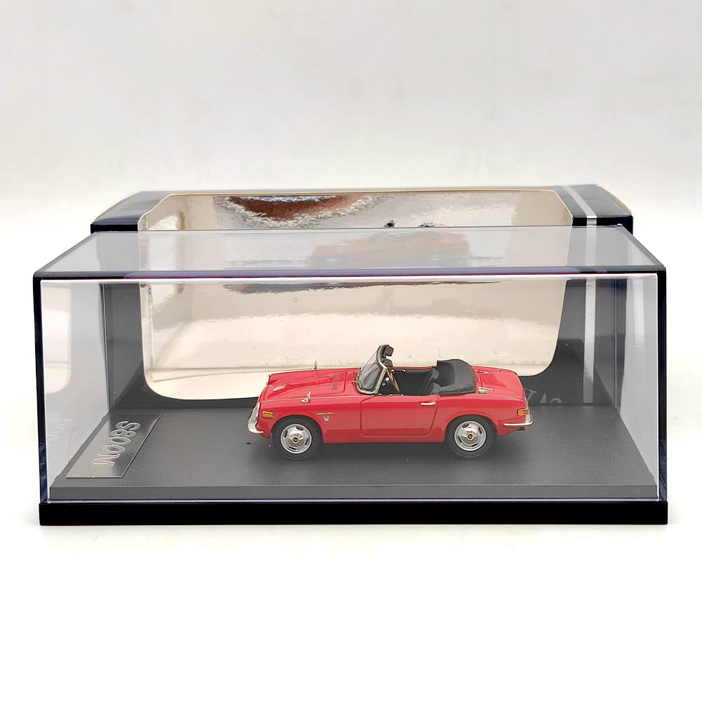 Mark43 1:43 Honda S800M Scarlet Convertible PM4349R Resin Model Car Limited Collection Gift