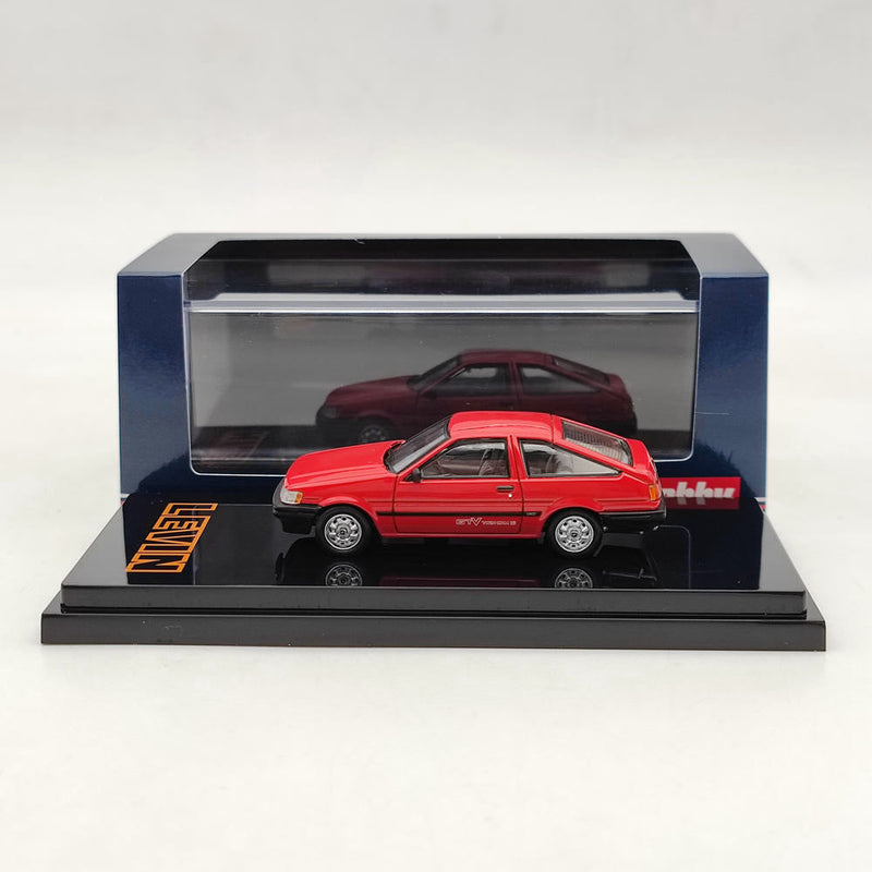 1/64 Hobby Japan TOYOTA COROLLA LEVIN AE86 3 Door GTV Red HJ641037BRK Diecast Model Toys Car Limited Collection Gift