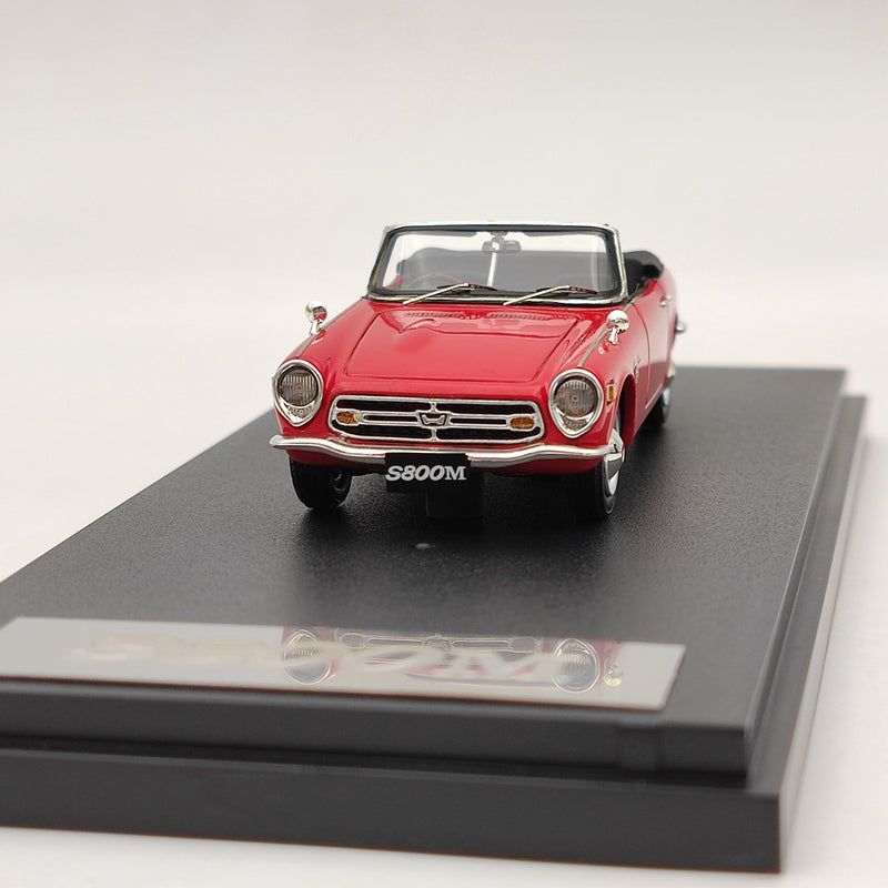 Mark43 1:43 Honda S800M Scarlet Convertible PM4349R Resin Model Car Limited Collection Gift