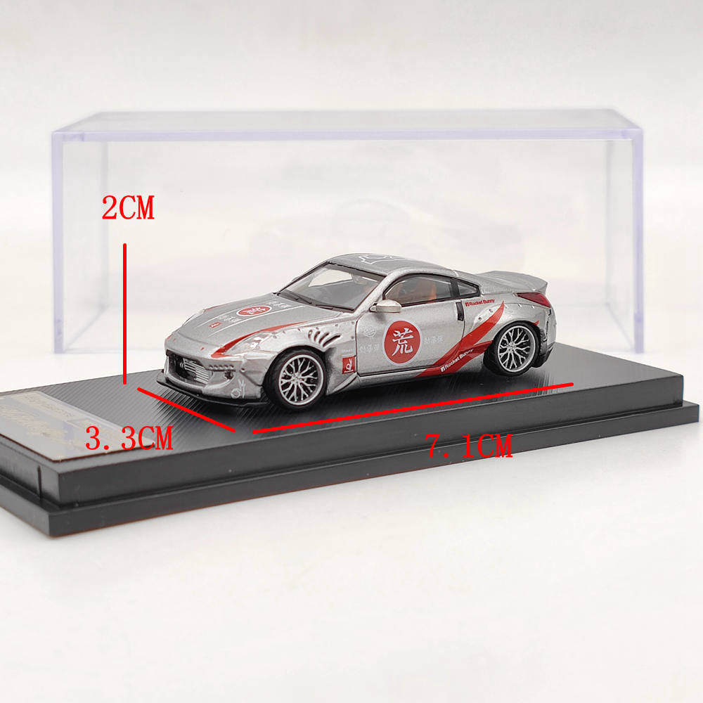 High Restore 1 64 Nissan 350Z Fairlady Z NFS Diecast Toys Police Car Models Limited Collection Gifts