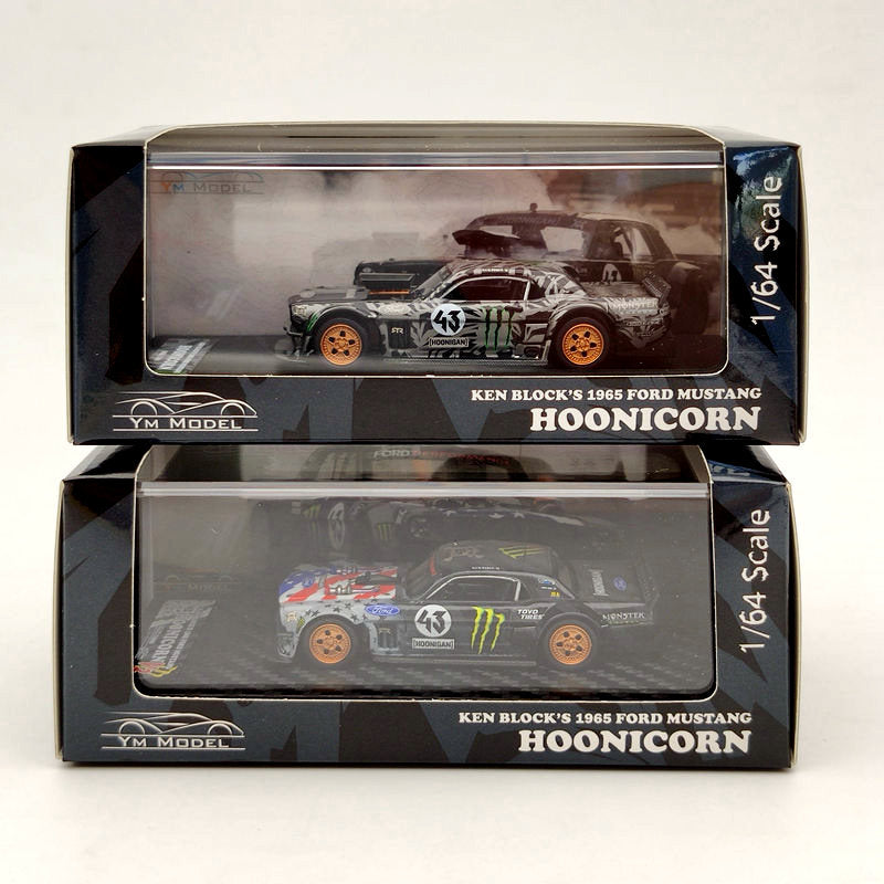 YM Model 1:64 Ford Mustang 1965 Ken Block's Hoonicorn