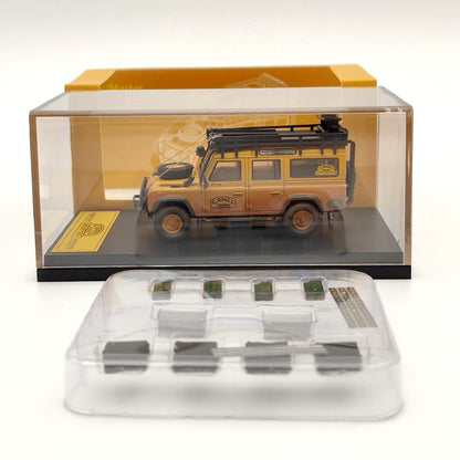 Master 1:64 Land Rover Defender 110 Camel Cup Small wheel Diecast Toys Car Models Gifts