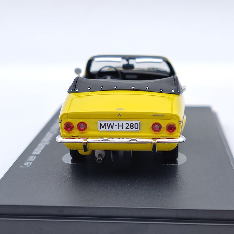 1/43 AutoCult Avenue 43 Opel Manta A Cabriolet Karmann 1971 Yellow
