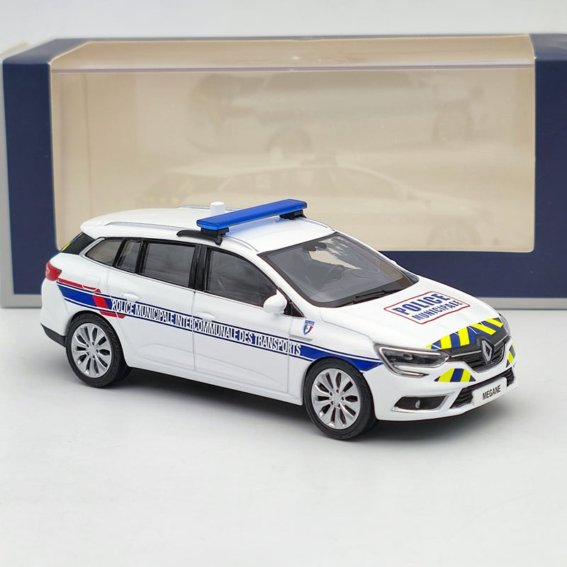Norev 1/43 2016 Renault Megane IV Estate Police MUNICIPALE INTERCOMMUNALE Model