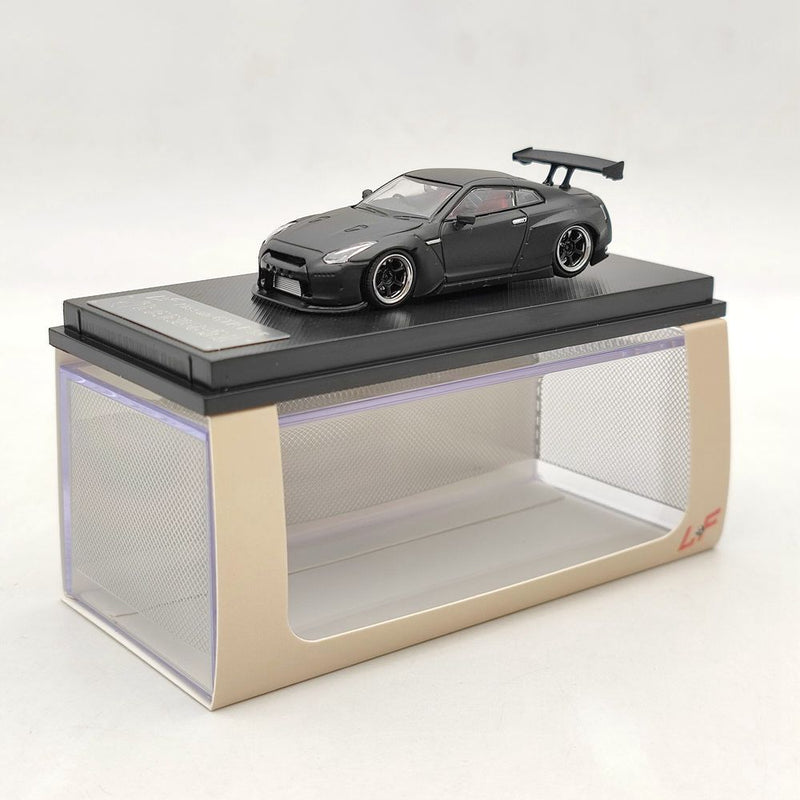 LF 1/64 Nissan GTR R35 PANDEM Limited Diecast Toys Car Models Miniature Vehicle Collection Gifts