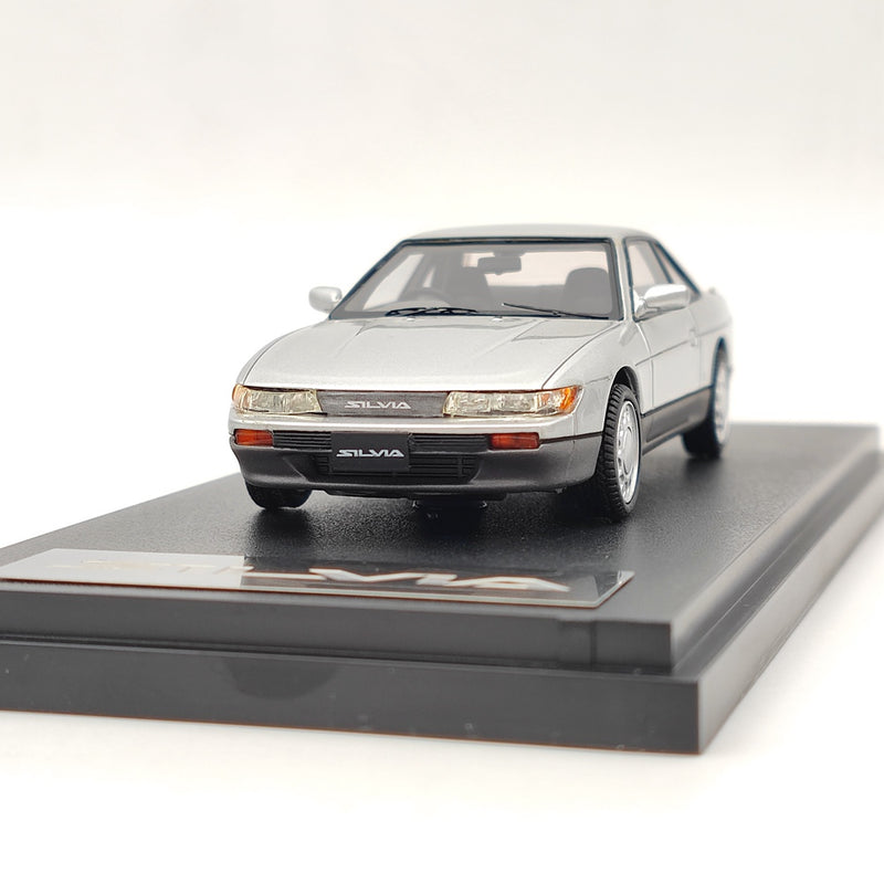 Mark43 1/43 Nissan Silvia Q's S13 Silver PM4369BS Resin Model Car Limited Collection