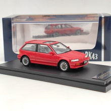 Mark43 1/43 Honda CIVIC Si EF3 with MUGEN CF-48 Wheel Red PM4358SR Resin Model Toy Car Gift