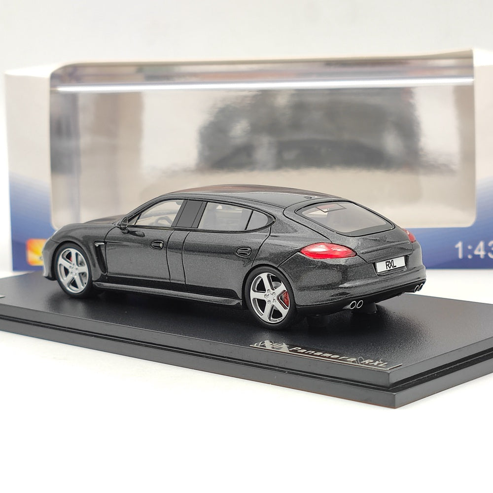 GLM Models 1:43 2012 Porsche Ruf Panamera RXL #214002 Gris Résine Jouets en édition limitée Cadeaux de voiture