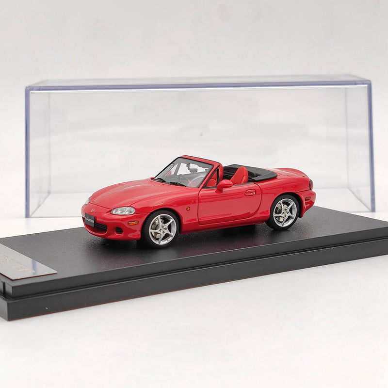 Mark43 1/43 Mazda Roadster RS II (NB8C) 2000 Convertible Red PM4325BR Resin Model Car Gift
