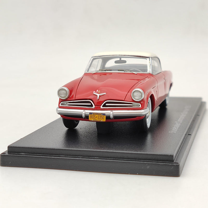1/43 BOS Studebaker Commander Starliner 1953 Red Resin Model Car Collection Toys Gift