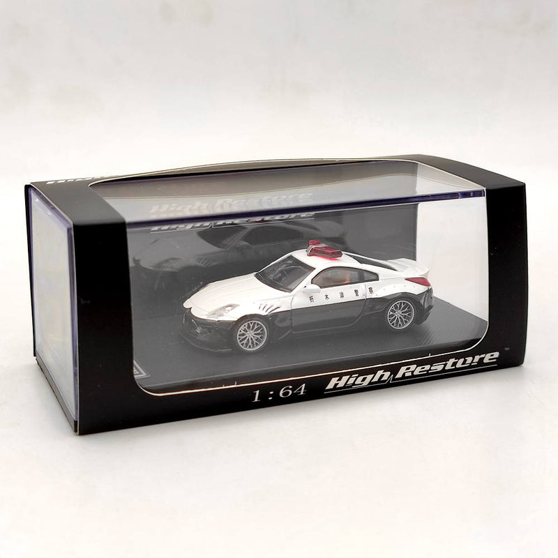 High Restore 1:64 Nissan 350Z Fairlady Z NFS Diecast Toys Police Car Models Limited Collection Gifts