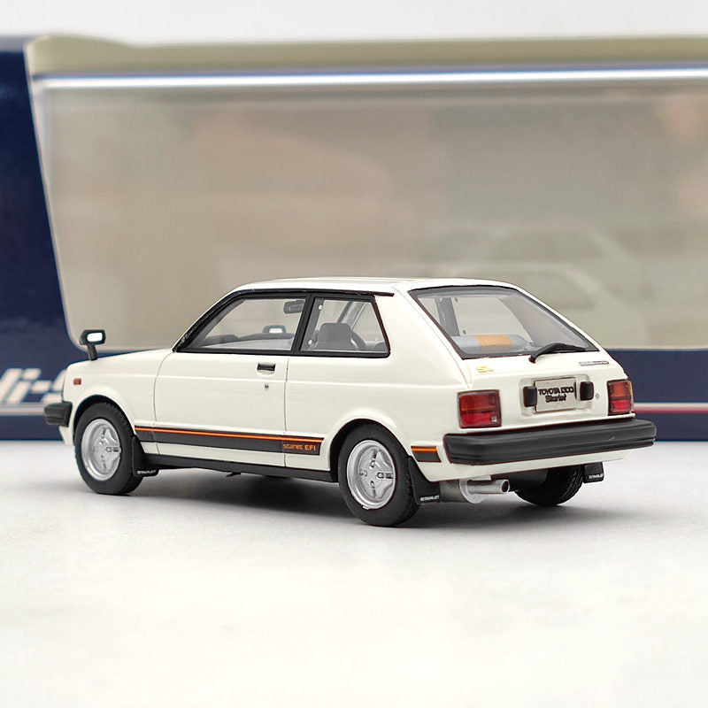 Hi-Story 1:43 Toyota Starlet Si 1982 HS303 Resin Models Car Limited Collection