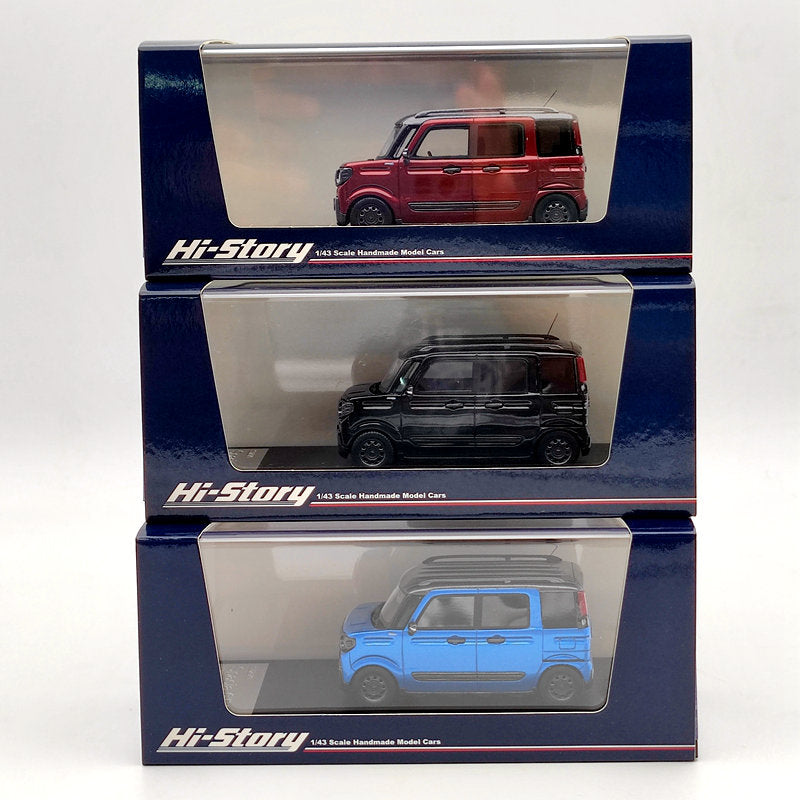Hi-Story 1/43 Suzuki Spacia Gear Hybrid XZ Turbo 2019 HS237 Resin Model Car Limited Collection Auto Toys Gift